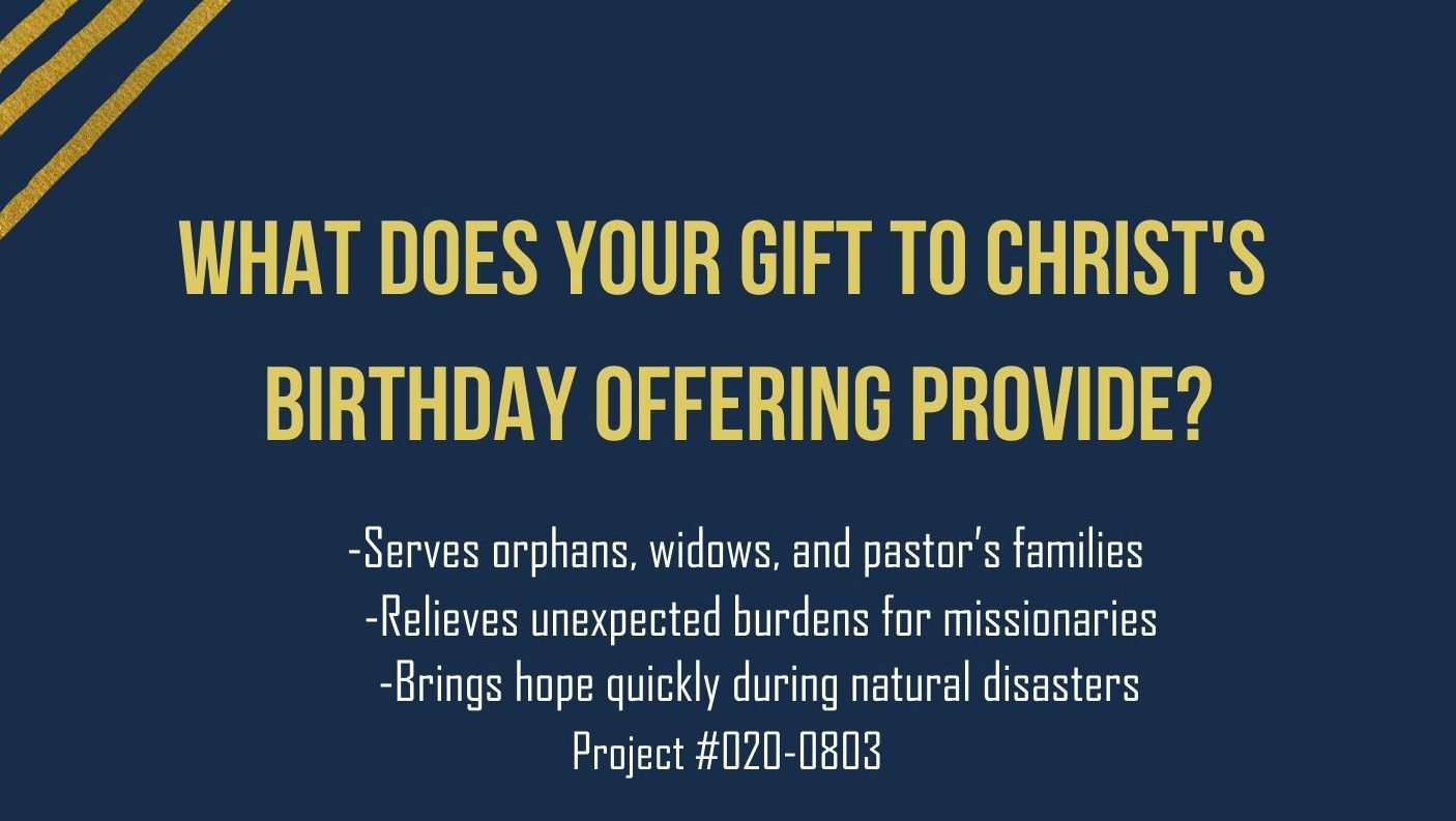 Featured image for Christ’s Birthday Offering